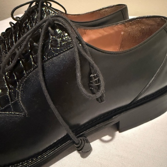 Crocodile Handmade Paolo De Marco Men's Dress Shoes - Picture 3 of 7